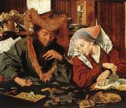Marinus van Reymerswaele The Moneychanger and His Wife Germany oil painting artist
